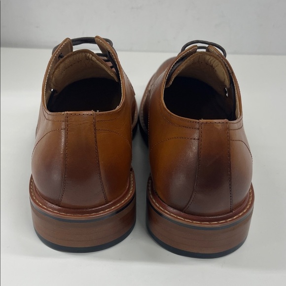 New RITZIZEN Men\'s Oxford Leather Dress Shoes in Brown Size 9.5 main image 6
